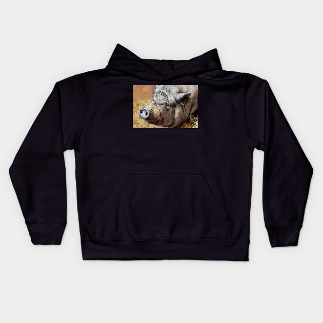 Contentment Kids Hoodie by LaurieMinor